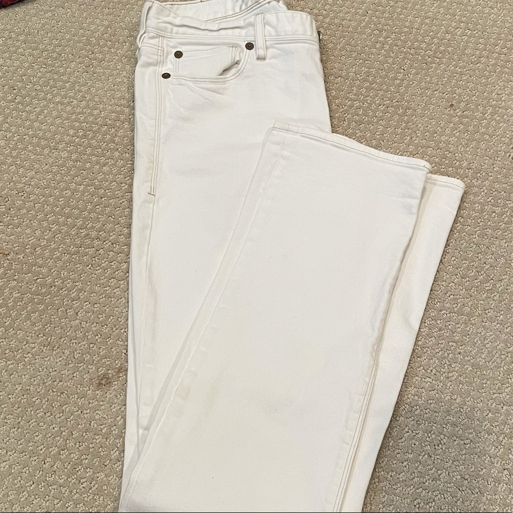 Madewell White Jeans